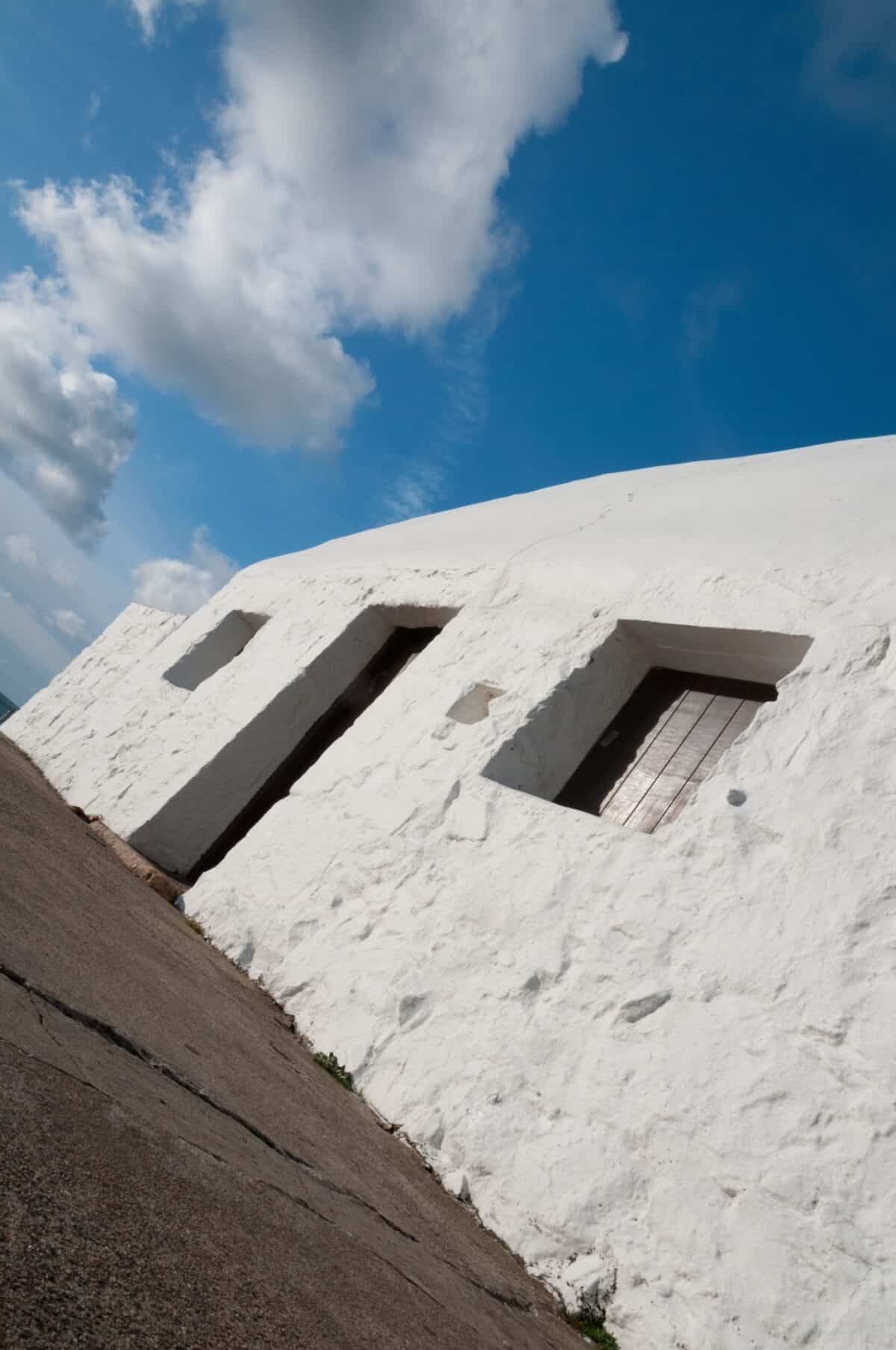 Blue sky and fluffy clouds at La Caumine a Marie Best