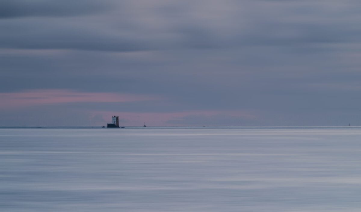 Seymour Tower, photographed from Gorey Pier, St. Martin, Jersey