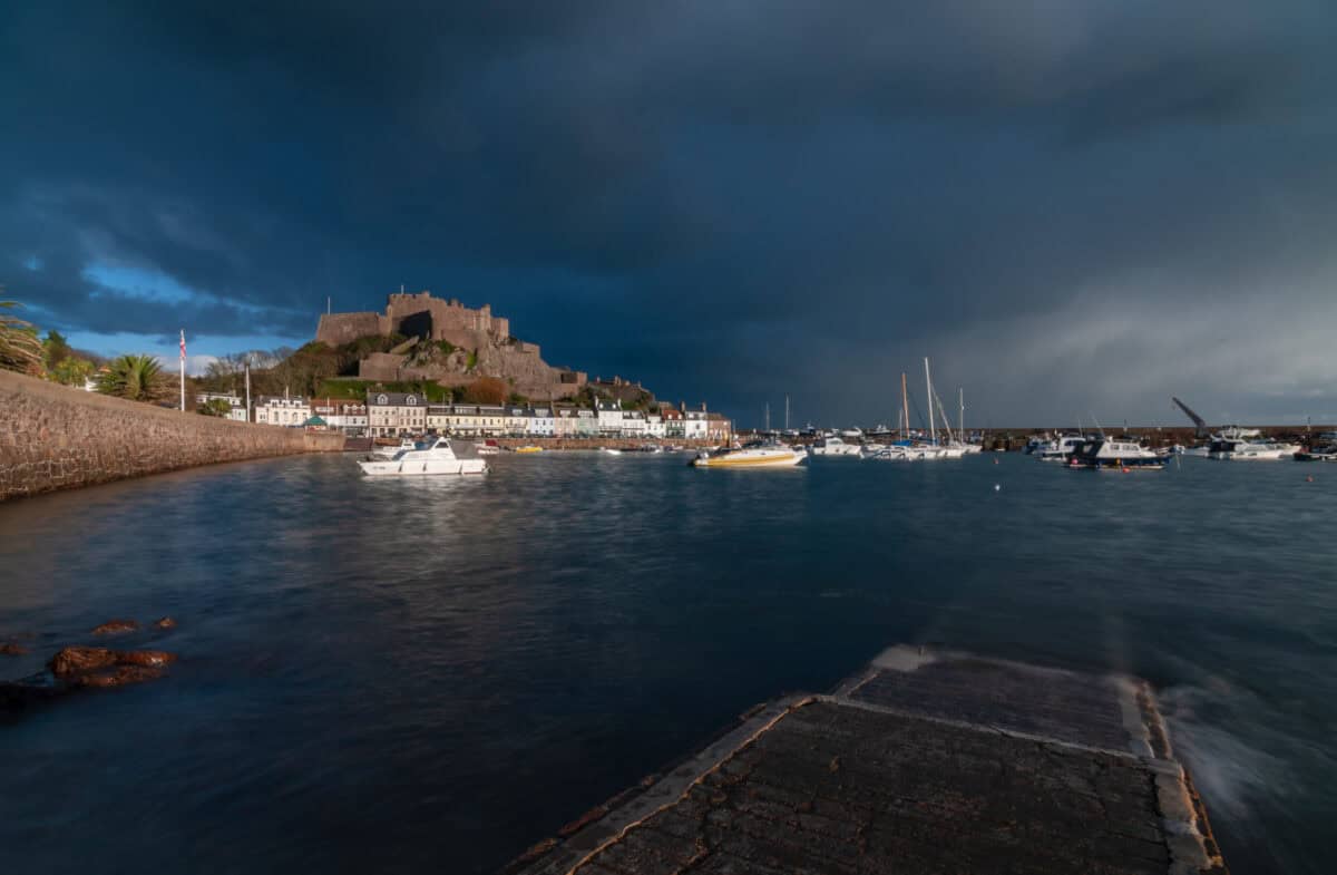 Mont Orgueil Castle, (Gorey Castle), Gorey, St. Martin, Jersey