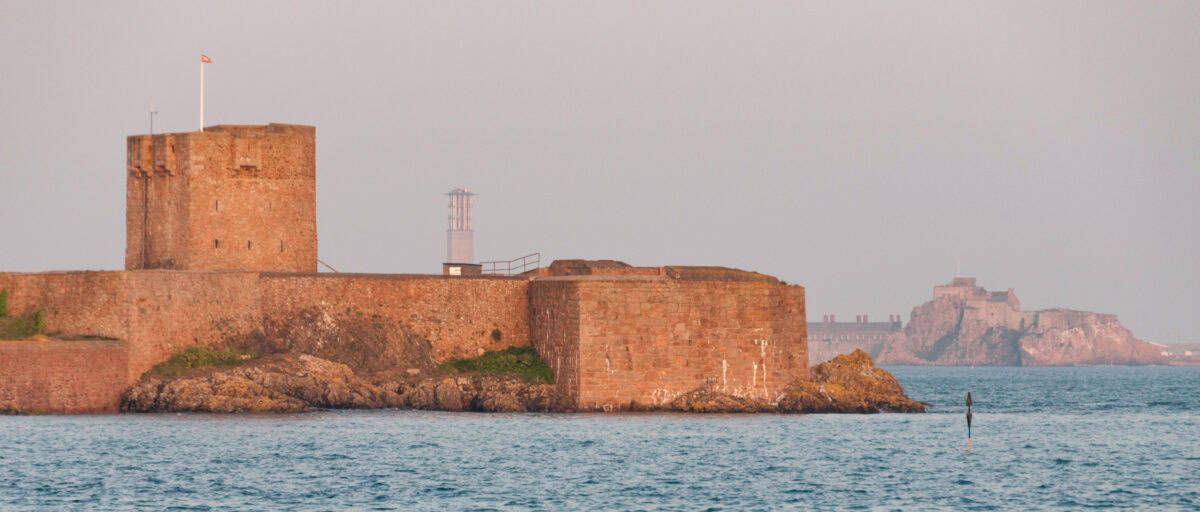 St. Aubin's Fort and The Power Station and Elizabeth Castle